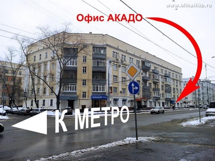 Фотография структуры кабинета «Акад».
