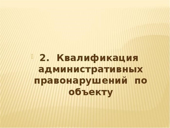 2. выявление административных правонарушений на объекте.