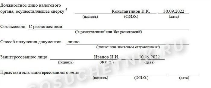 Форма и содержание письменного обращения в налоговую