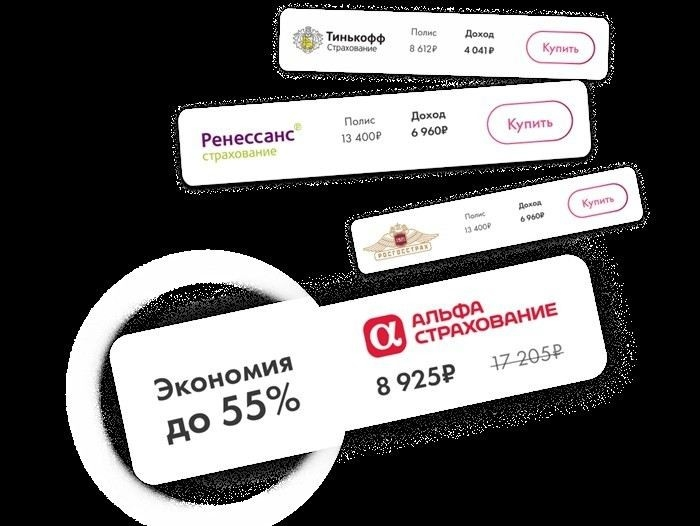 Сравнение условий страховых полисов и их стоимости