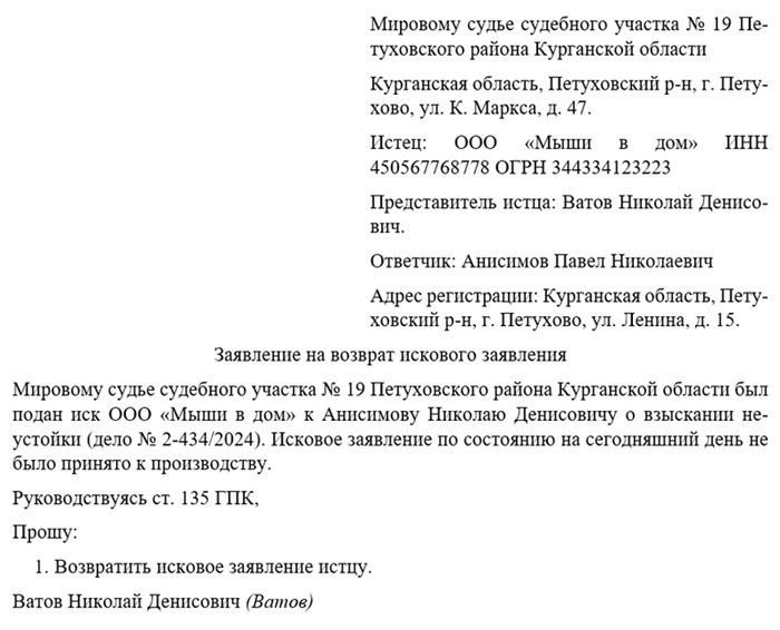 Подача и отзыв иска: порядок действий и практические нюансы
