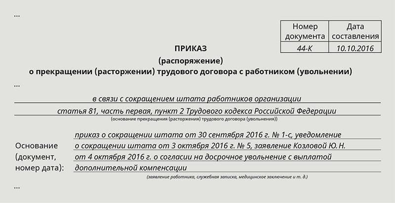 Позиция Верховного суда по вопросу досрочного расторжения трудового договора
