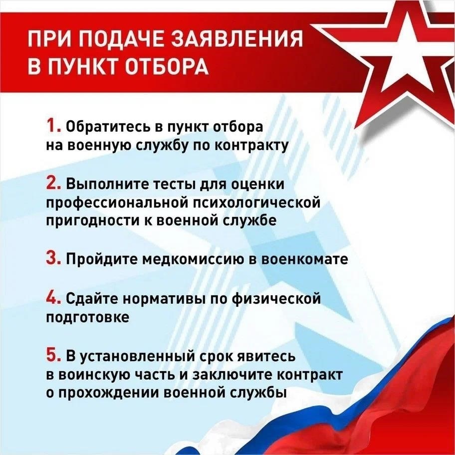 Требования для поступления на военную службу по контракту для не ветеранов